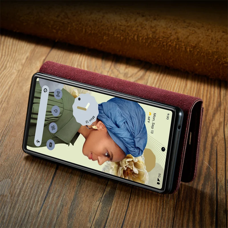 Новый модный кожаный чехол-бумажник с защитой от падения для мобильного телефона