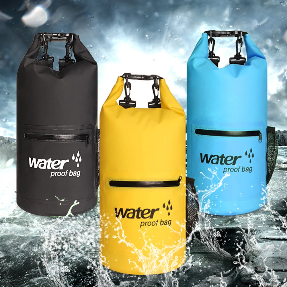 

Outdoor Waterproof Dry Bag Sack Water Resistance Floating Dry Gear Bags for Boating Fishing Rafting Swimming Trekking