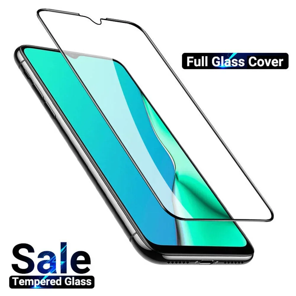 Защитная пленка из закаленного стекла с защитой от отпечатков пальцев для OPPO A55s