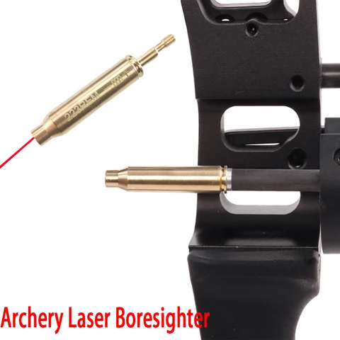 Тактический лазерный прицел 223REM в красную точку, инструмент для прицеливания для охоты, стрельбы из лука, Блочного Лука и стрел, арбалетные болты