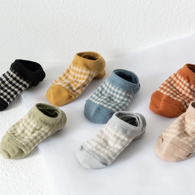 

Детские носки-лодочки, с низким верхом, с неглубоким горлом, силиконовые невидимые носки, сетчатые, Нескользящие, с низким верхом, тонкие нос...