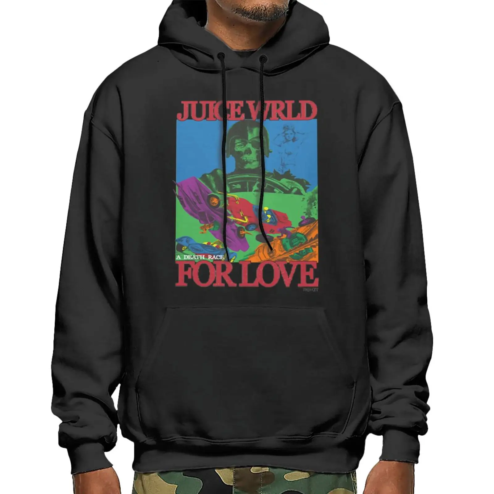 

Juice Wrld Rokit Collab Large Sweatshirts Hoodies Sweatshirts For Men Men's Hoodies Hoodie Women's Oversize Hoodie Hoodies Man