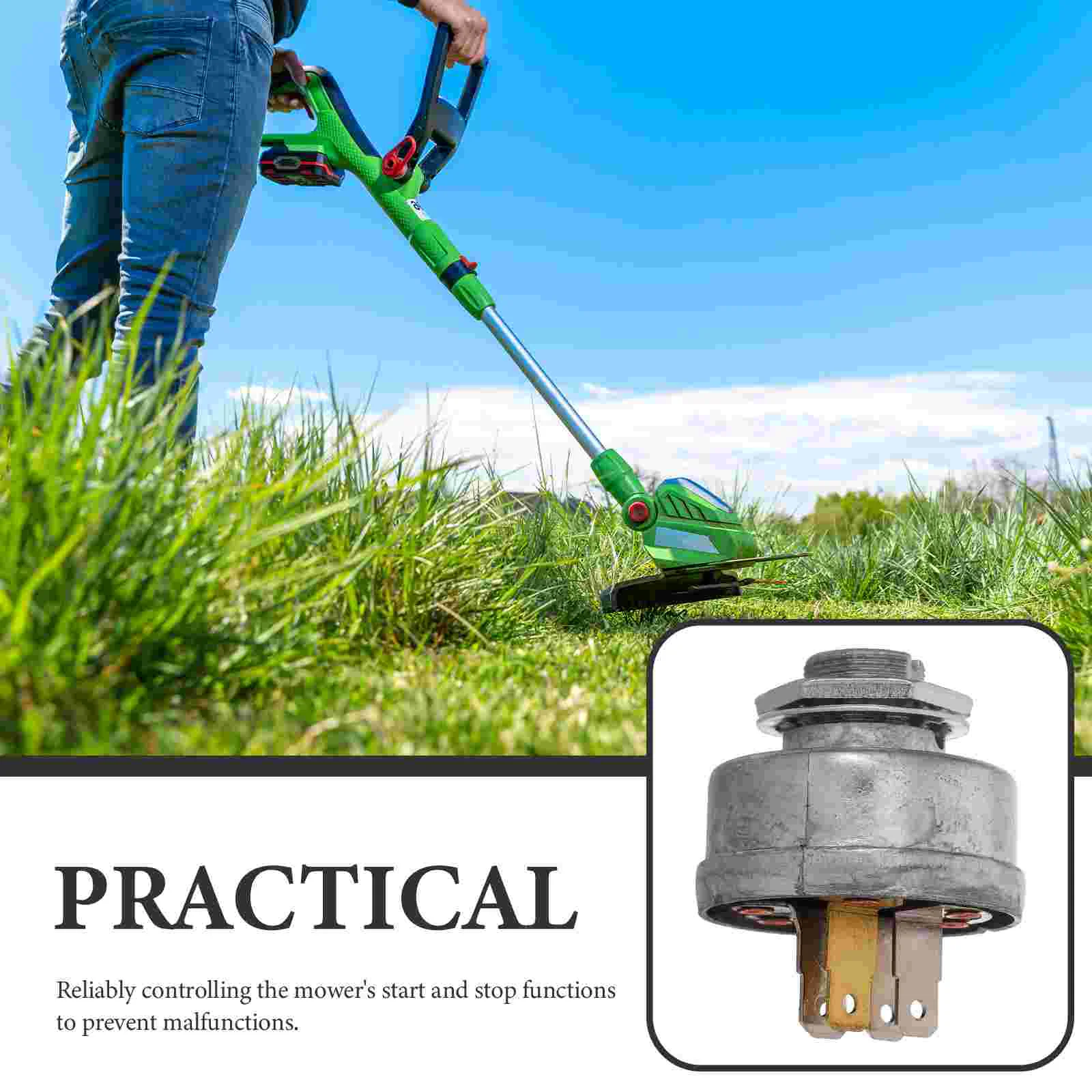 Сельскохозяйственная газонокосилка тракторный переключатель зажигание