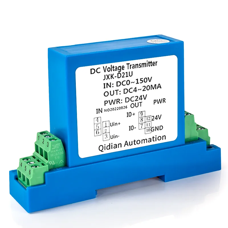 RS485 0-10 В 4-20 мА преобразователь напряжения Холла DC0-5V DC0-10V DC0-50V AC0-50V 0-100V