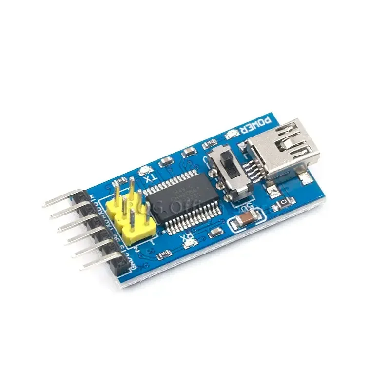 Фото 1 шт. Базовая плата-адаптер (breakout board) для Arduino с FTDI FT232RL, USB-TTL, модуль преобразователя последовательного интерфейса IC для Arduino 3.3V 5V, переключатель FT232 №1