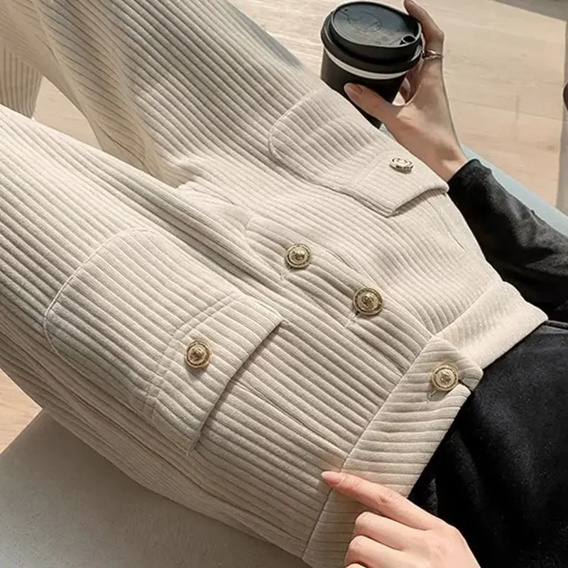 Широкие женские брюки из синели с высокой талией новинка осень/зима свободные