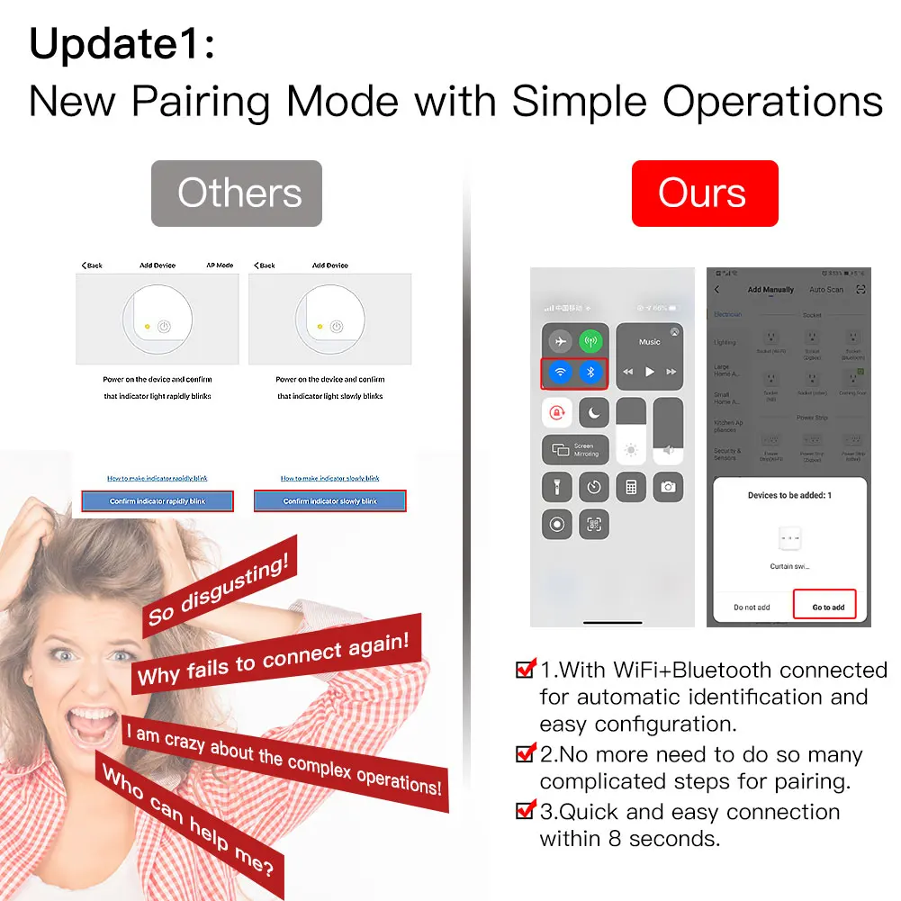 Смарт-выключатель ZigBee RF для штор сенсорное реле управления затвором работает с