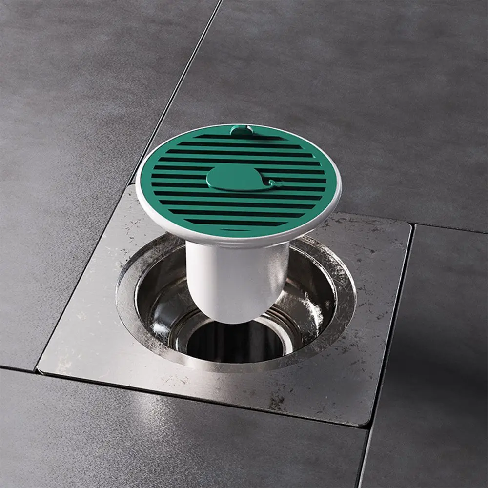 

1PC Useful Whale Magnetic Floor Drain Cover Kitchen Sewer Deodorant Cover Bathroom Floor Sink Plug Odor-Proof Insect-Proof Cover