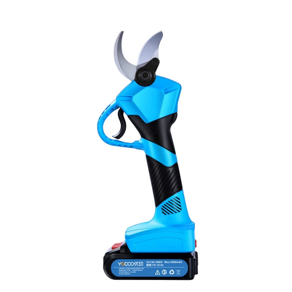 

2.5/3/3.2CM Cordless Pruner Lithium-ion Pruning Shear Efficient Fruit Tree Bonsai Pruning Electric Tree Branches Cutter 21V