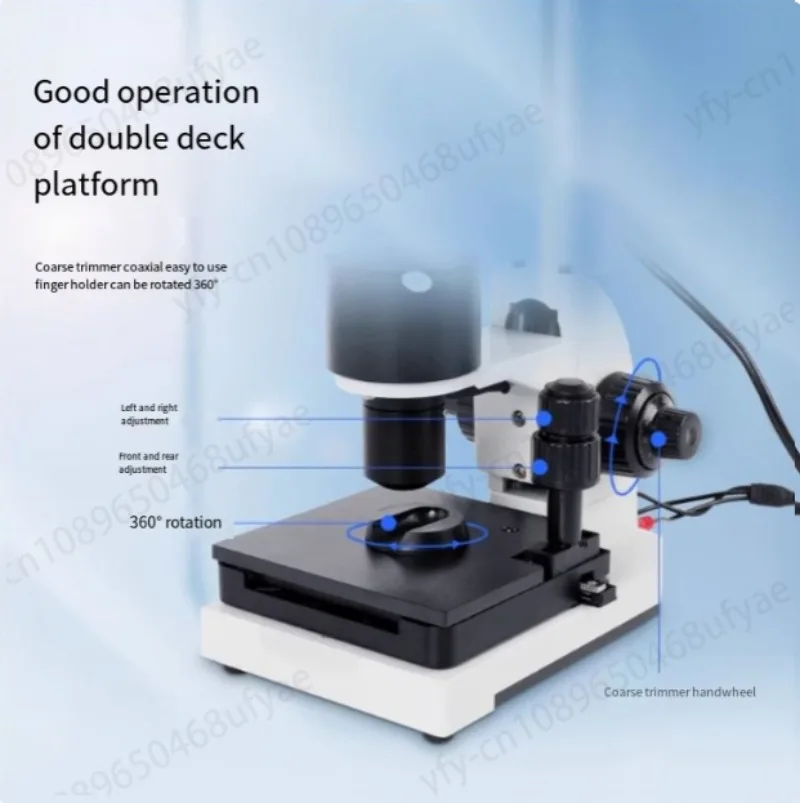 Цифровой микроскоп с зумом капиллярный детектор гвоздями анализатор крови