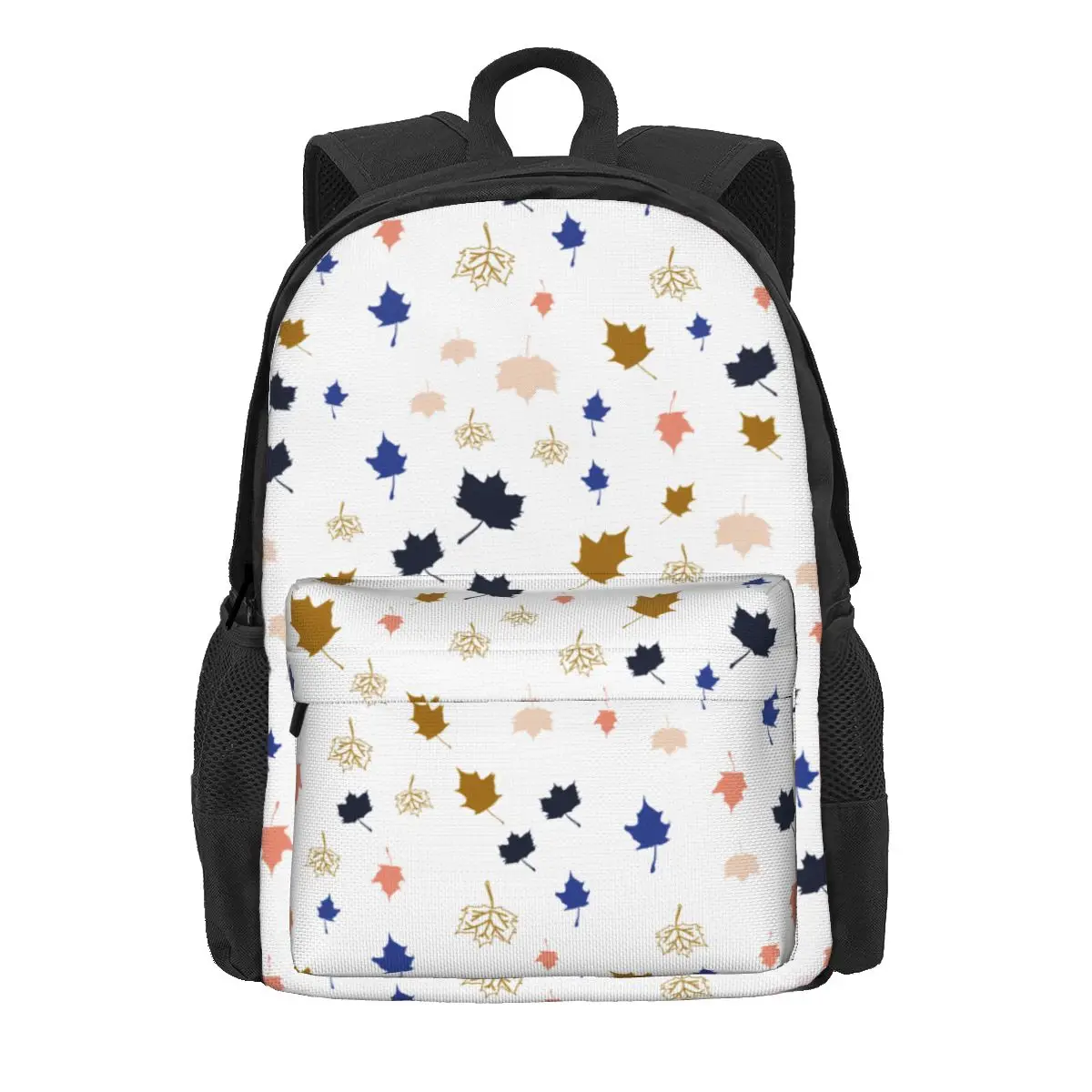 

Maple Leaf Autumn Women Backpack Trend Student School Bag Laptop Rucksack Kids Large Capacity Polyester Travel Rucksack