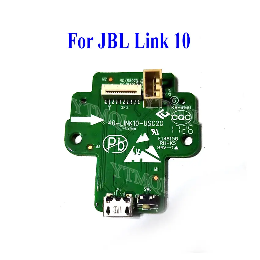 1PCS For JBL Link 10 Chrage Charge3 Bord Micro USB Switch Charging Jack Socket Connector