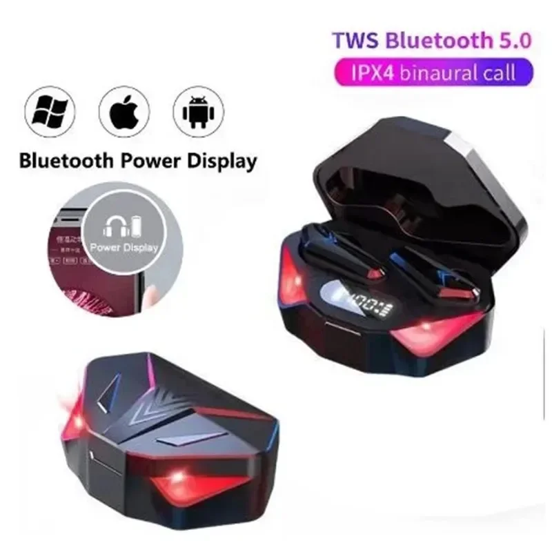 TWS-наушники X15 с поддержкой Bluetooth и микрофоном 65 мс