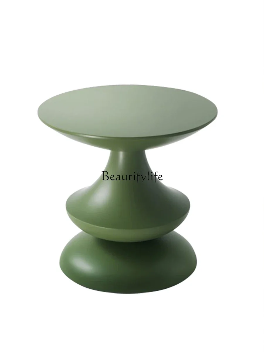 Современный простой угловой столик для гостиной из ФАП передвижной Маленький