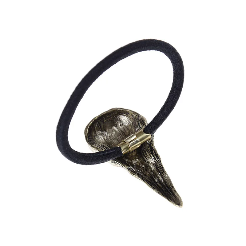 Популярная Серебряная птица на Хэллоуин брикет Чумного доктора ворона крутая