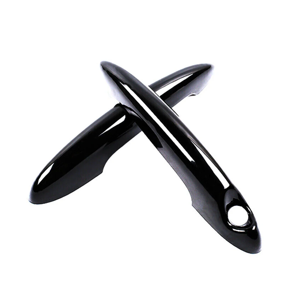 

2pcs Car Door Handle Cover For MINI Cooper S R50 R53 R56 R57 R58 R59 Gloss Door Handle Sticker Accessories Trim Decoration