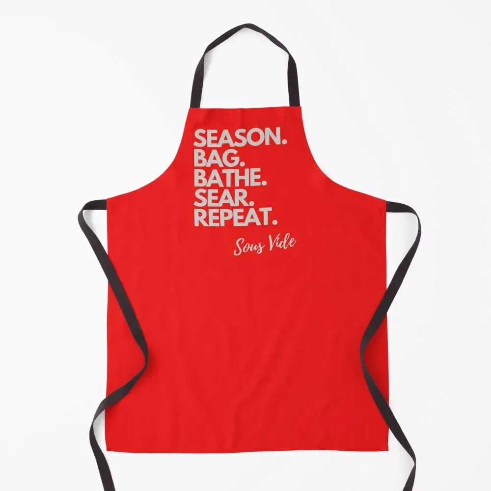 Фартук Sous Vide Perfection кухонные аксессуары 2022 женский кухонный фартук с карманами