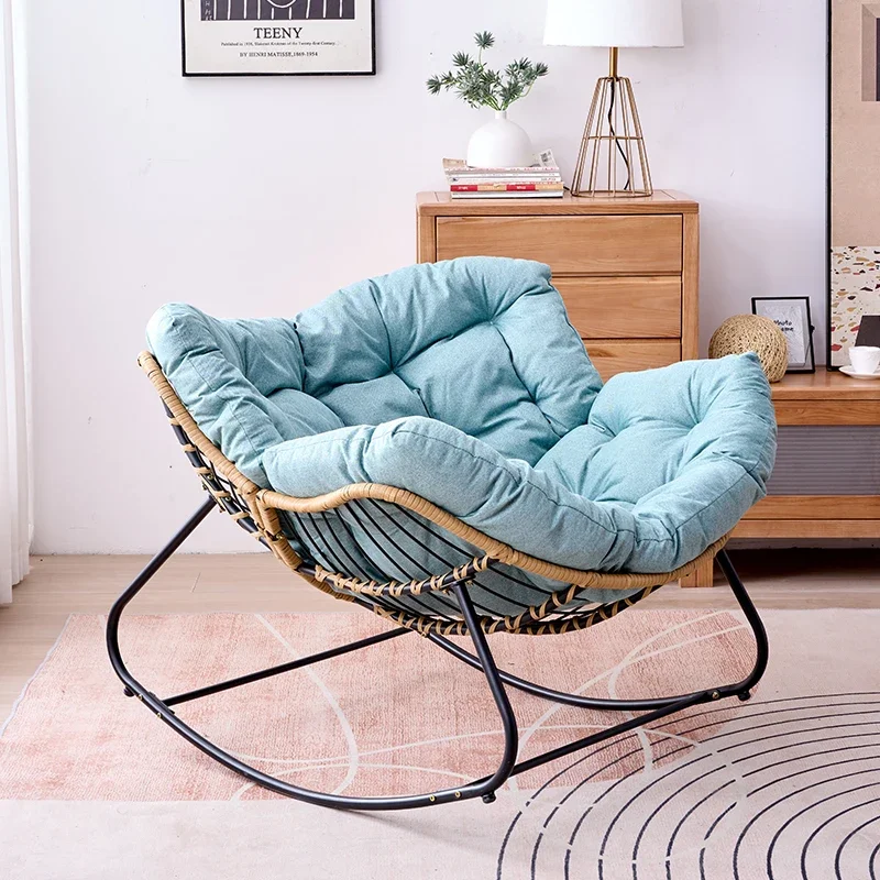 Кресло-качалка для чтения с поддержкой спинки