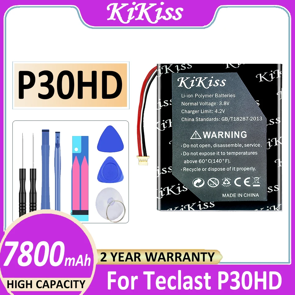 

Original KiKiss Battery 7800mAh For Teclast P30HD Laptop Bateria
