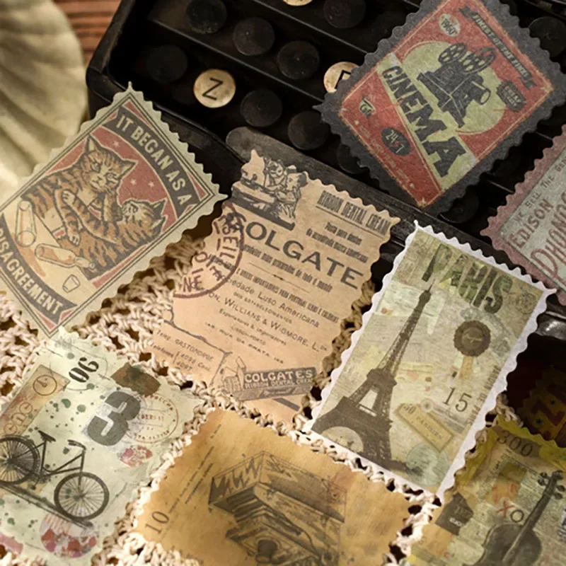 Наклейки декоративные 60 шт./лот для скрапбукинга