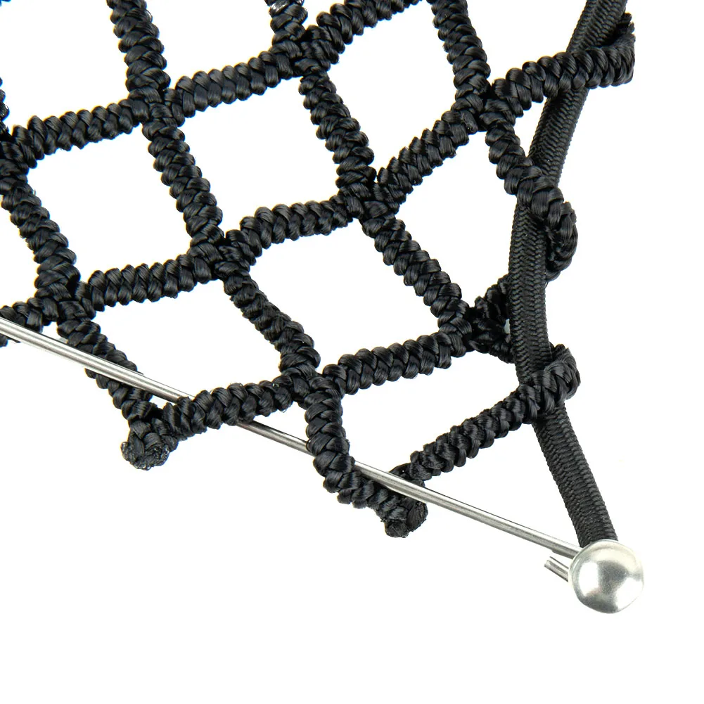 

"Maximize Your Storage Space and Organization with the Black Tuck Net String Bag Pocket for Benz Smart Fortwo 451"