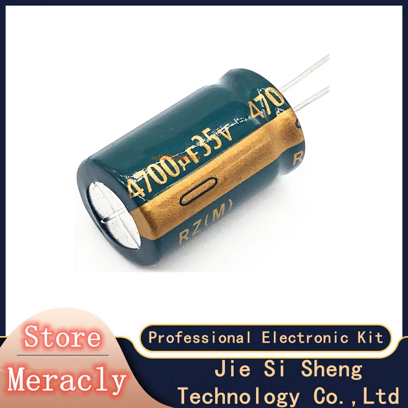 Алюминиевый электролитический конденсатор 4-50 шт./лот 16*25 или 18*25 мм P55 с низким