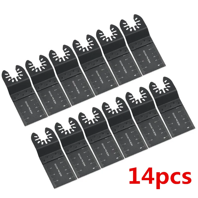 

Осциллирующие многофункциональные пильные диски 14 шт./компл. 35 мм, универсальные многофункциональные съемные режущие поворотные лезвия