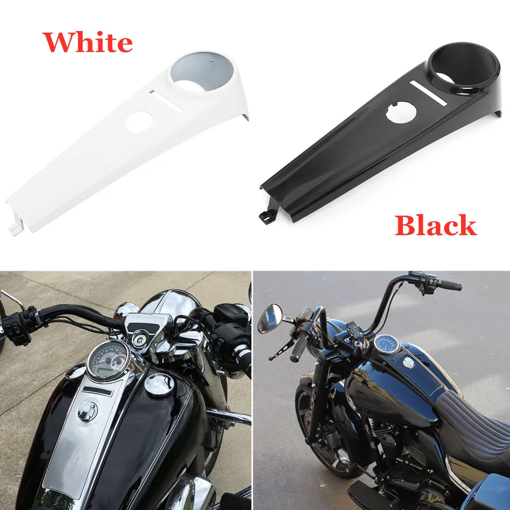 Motorcycle Fuel Gas Tank Instrument Panel Console Cover Dash Panel For Harley Touring Road King Special FLHR Moto ABS Plastic