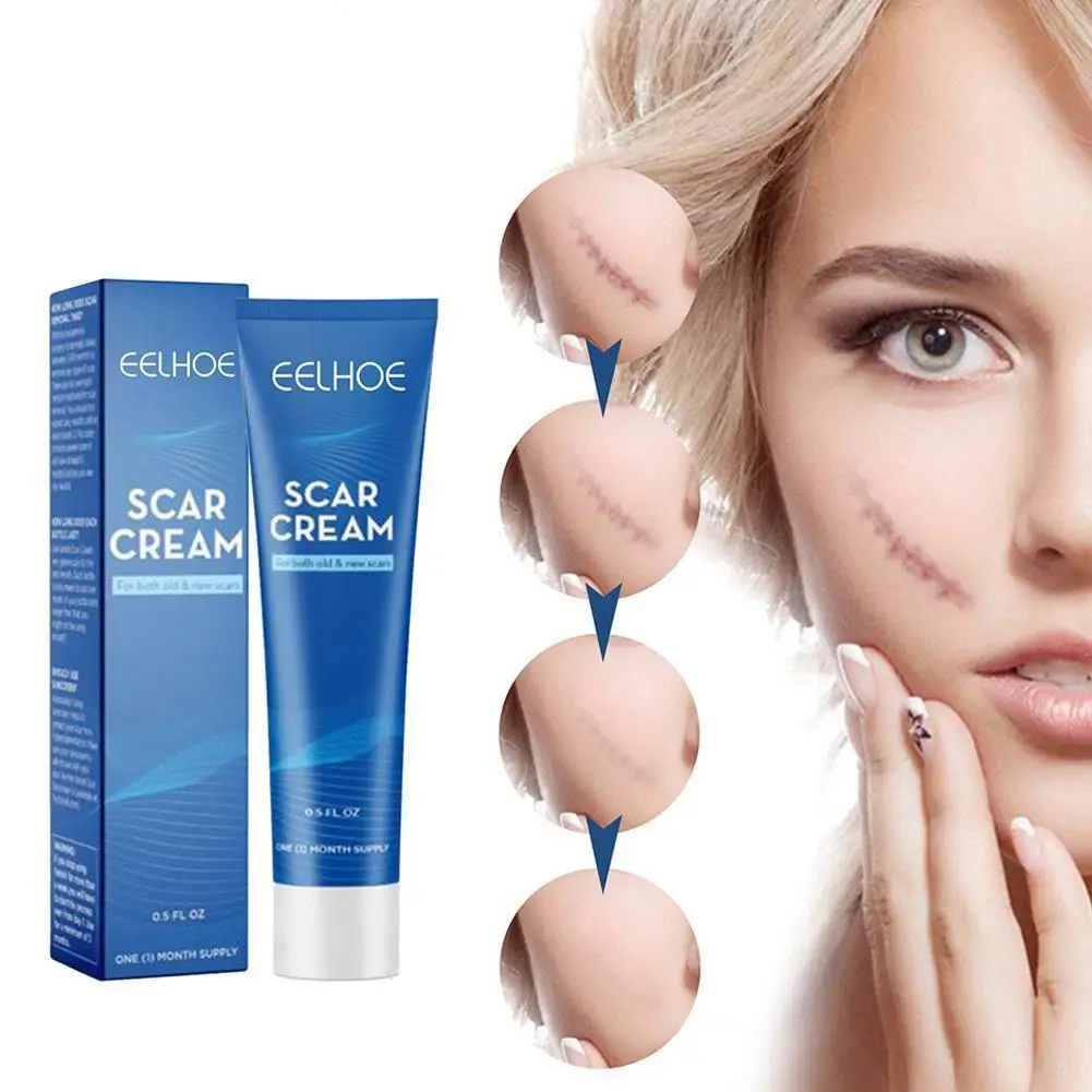 

Scar Removal Cream Stretch Marks Smoothing Whitening Moisturizing Cream Effective Remove Burn Scar Repairing Body Skin Care 15g