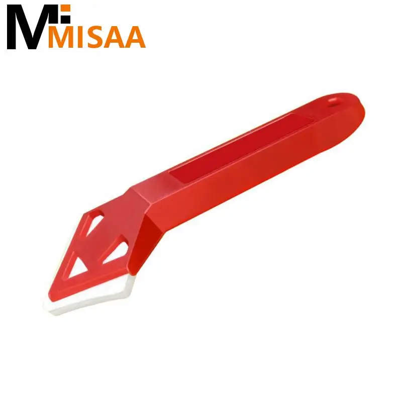 

2Pcs/Set Window Door Silicone Glass Cement Scraper Tool Caulking Finishing Sealant Grout Remover Silicone Spreader Spatula Tool