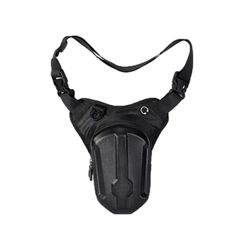 

Drop Leg Bag Waterproof Comfortable Leg Pouch With Zippers Outdoor Multifunctional Bag Two Carabiners Fanny Pack Lightweight For