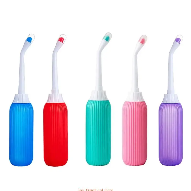 

Mini Travel Bidet Handheld Elbow Nozzle Bidet Sprayer Manual Press Flush