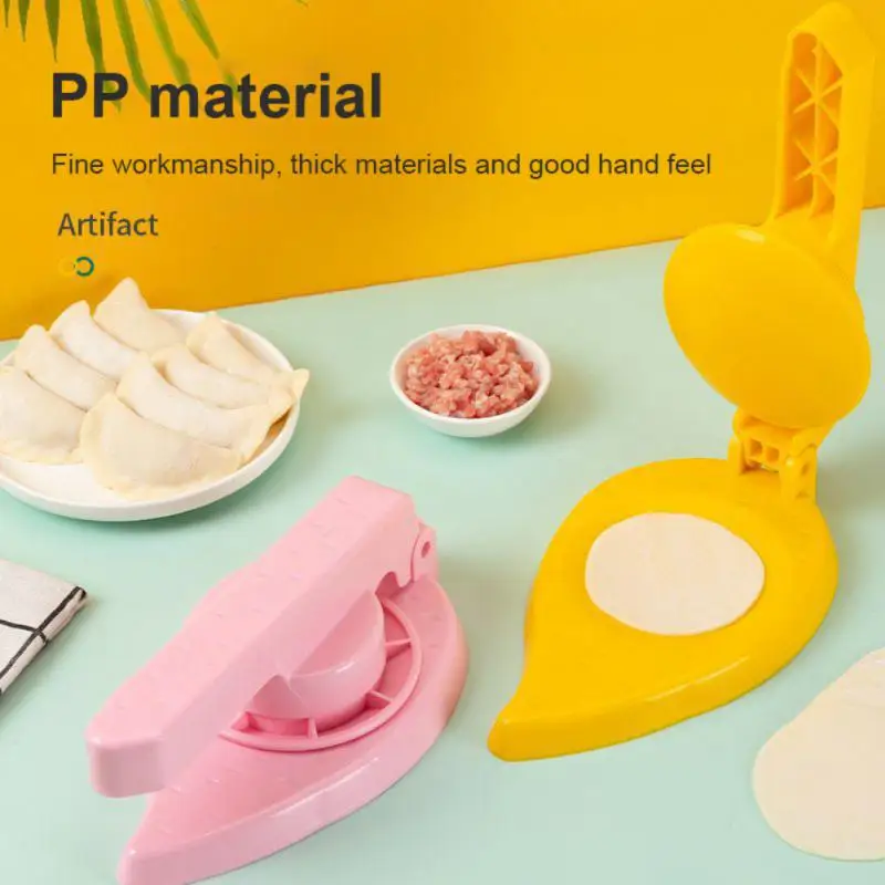 

Chinese Style Dumpling Skin Artifact Household New Style Press Machine Kitchen Manual Skin Press Mold Dumpling Making Tool