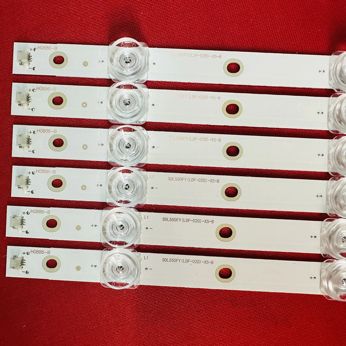 Лента светодиодной подсветки для SW-LED55UA402 IP-LE 410885 KALED55JU8100VA U55D7300E MS-L3184 V2 JL.D 55052330