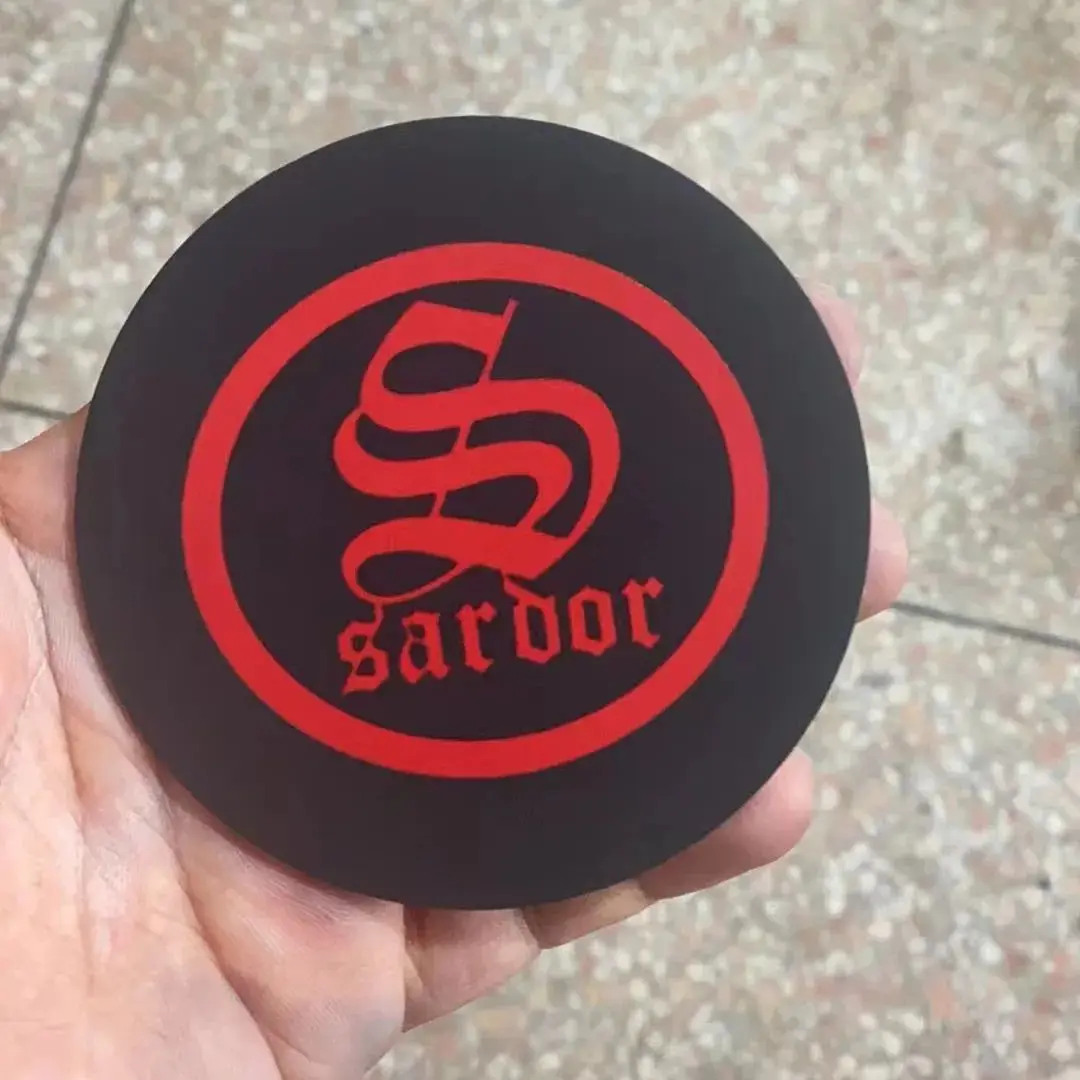 Экологически чистые силиконовые стеклянные подставки под напитки с логотипом