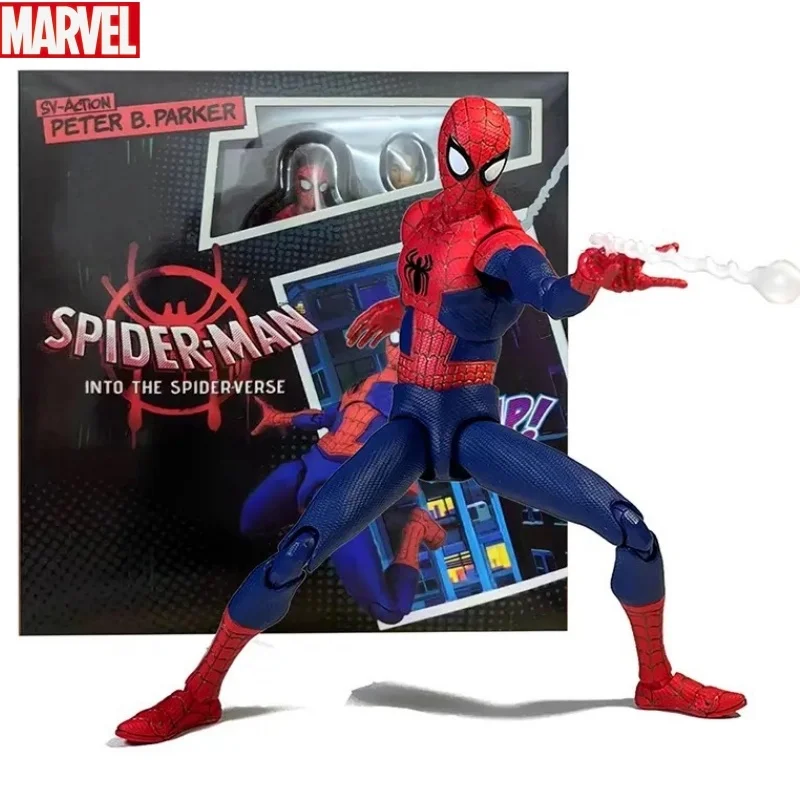 

New Marvel Legends Spiderman Figure Spider-man Into The Spider-verse Sv Peter B. Parker Sentinel Miles Action Figures Model Toys