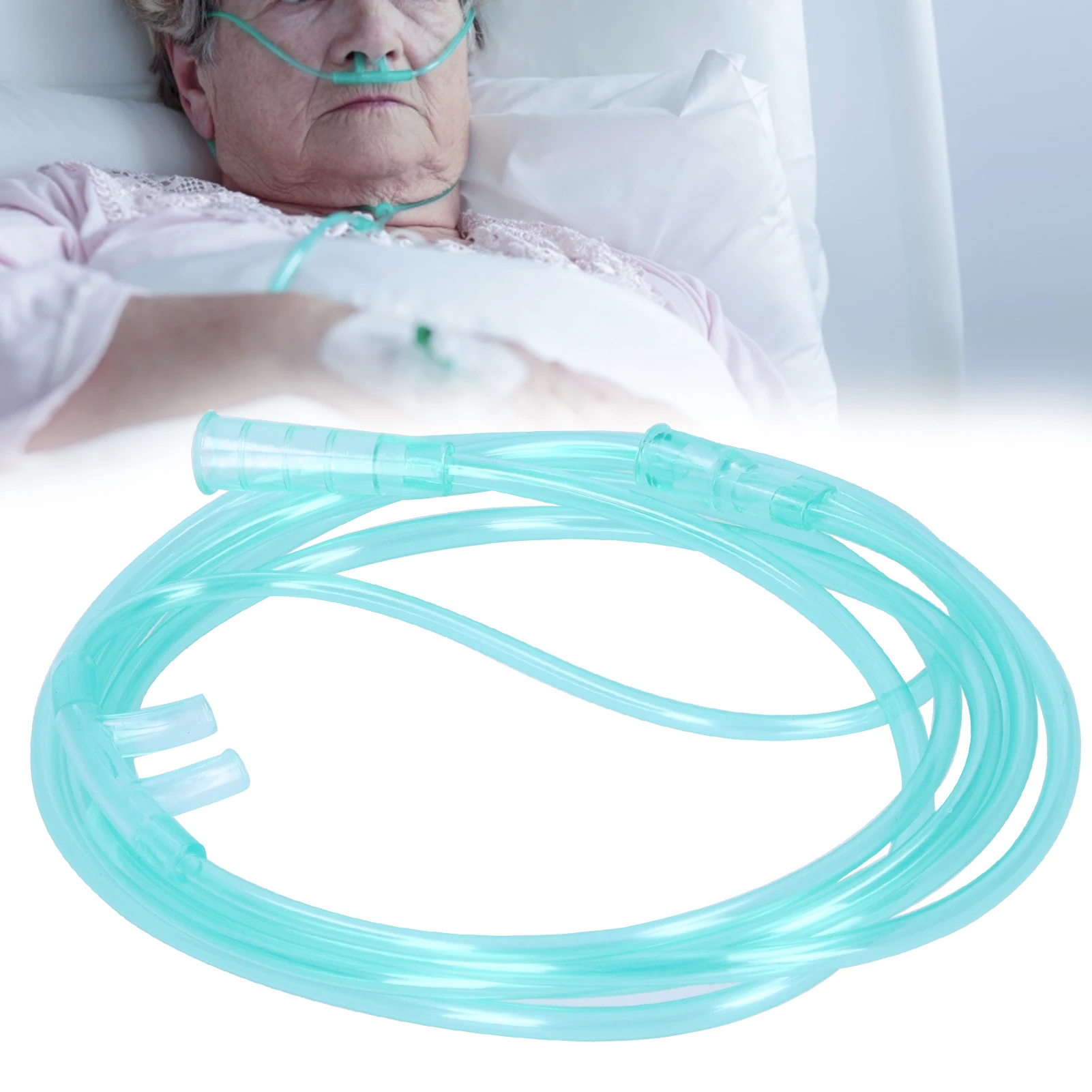 

1.5M/2M/3M Disposable Nasal Oxygen Cannula Home Oxygen Supply Tubing Oxygen Generator Accessoy