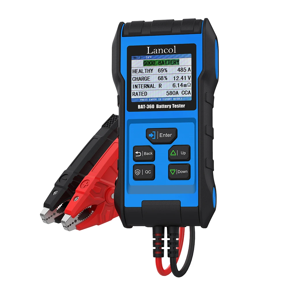 

Lancol 12V LifePO4 Тестер здоровья литиевой батареи