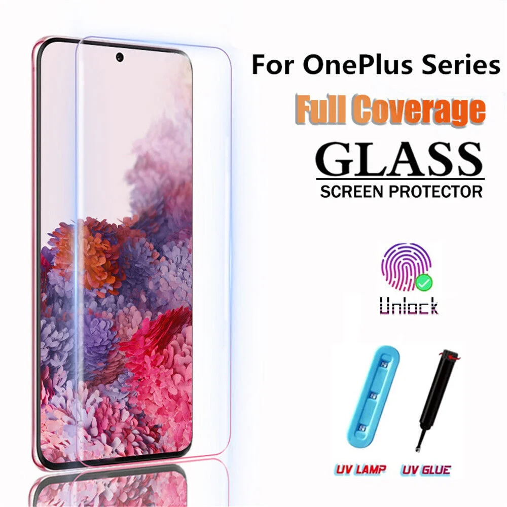 Закаленное стекло для OnePlus 7T Pro 11 7 Ace 2 8 11R 10 3 12R 9 12