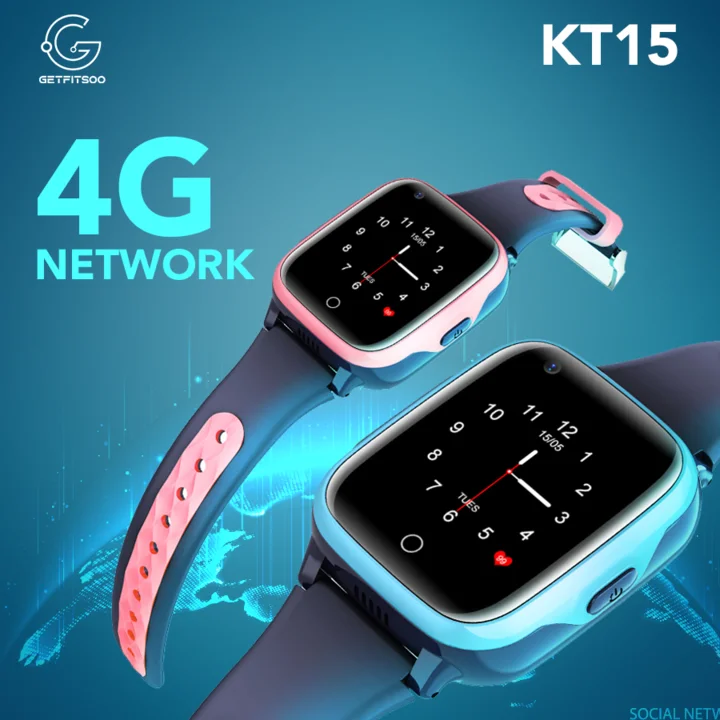 4g lte kids smart watch