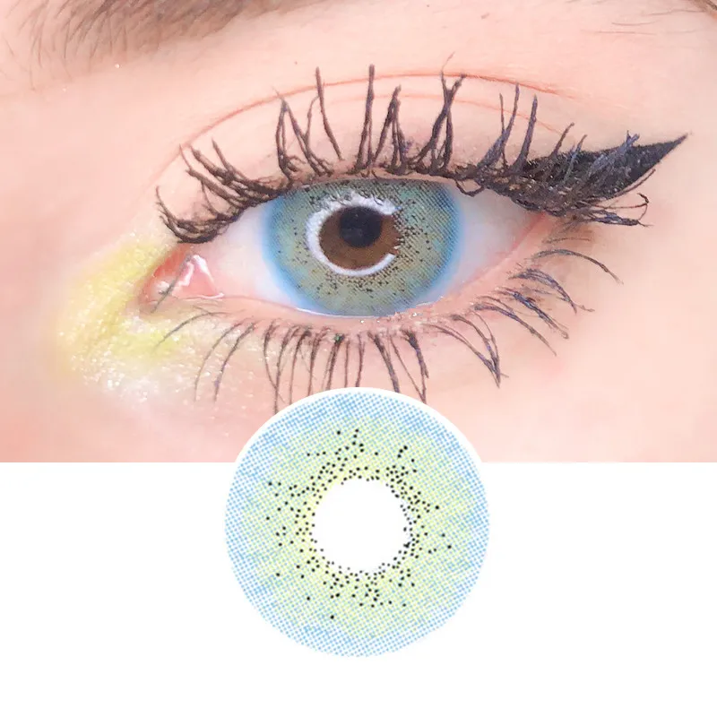 

Colored Contact Lenses For Eyes Natural Eye Contacts With Color Contact Lens Beauty 2pcs Yearly Colored Contact Lens For Eyes