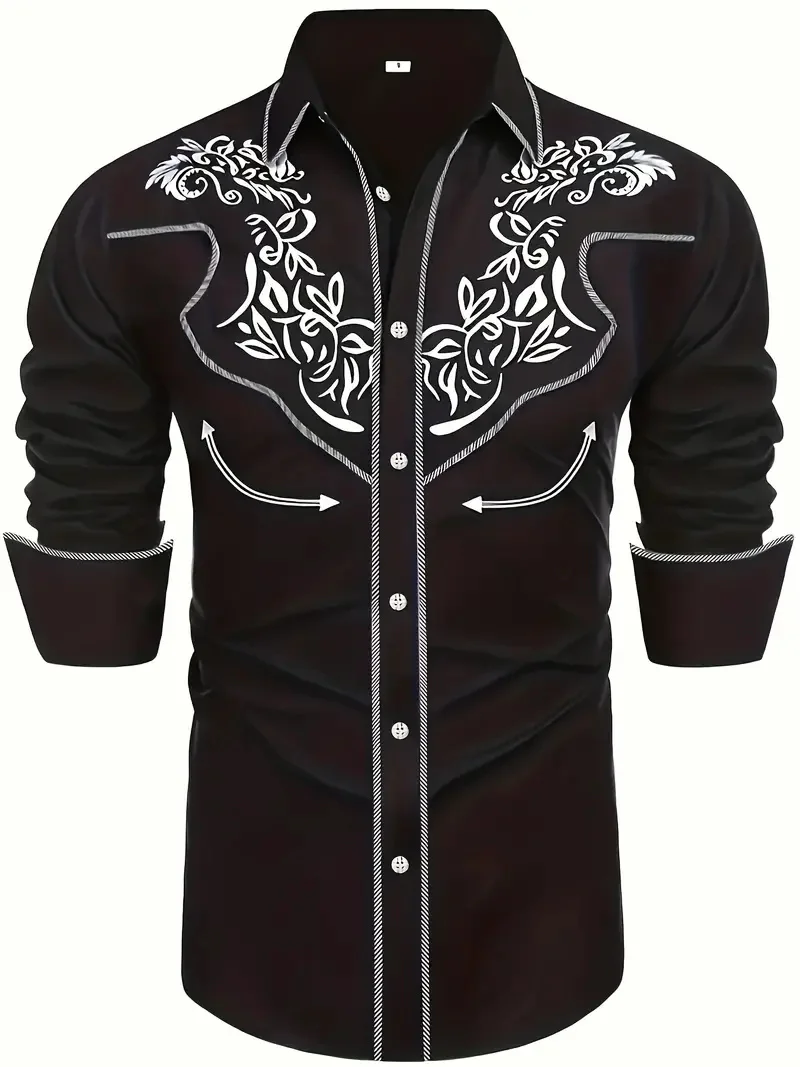 Мужская рубашка в этническом стиле