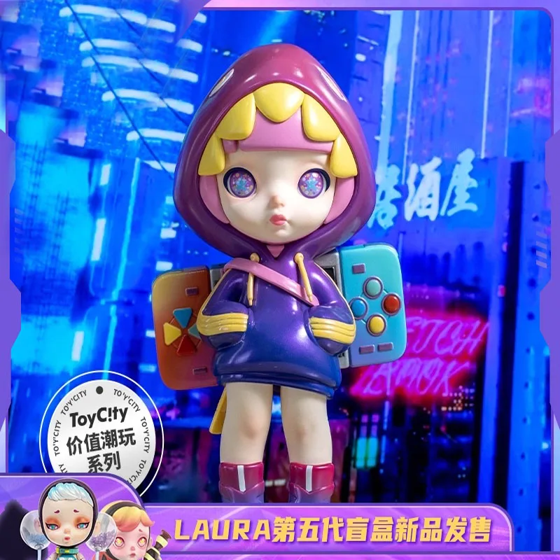 

Laura Handheld Girl's New Fashion Play Hand-made Blind Box Cute Doll Presents for Her Best Friend's Birthday Gift Miniso Guess