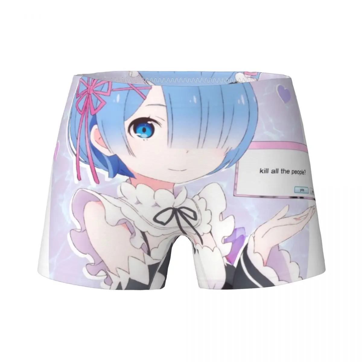 

Rem Ram Re Zero Child Girls Underwear Kids Pretty Boxers Briefs Teenage Panties Starting Life in Another World Manga Underpants