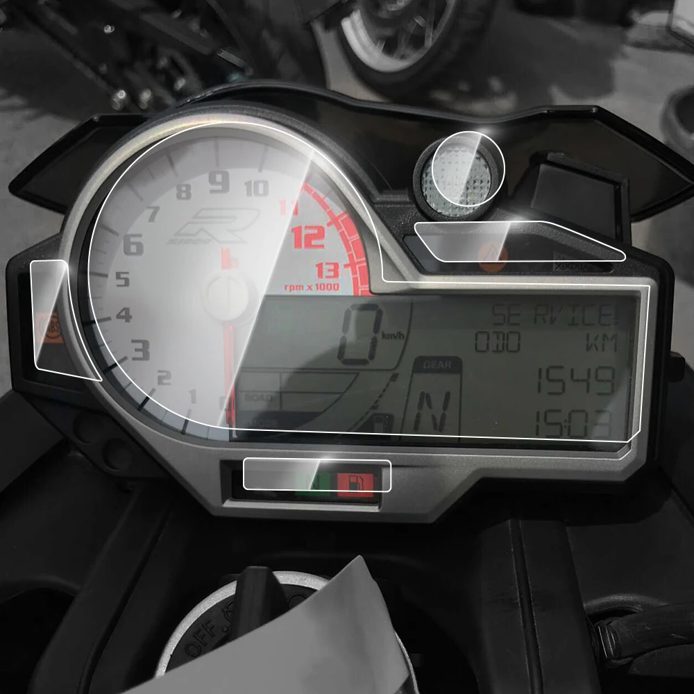 

For BMW S1000R S1000RR S1000XR Motorcycle Accessories Cluster Scratch Protection Film Screen Protector Dashboard Instrument