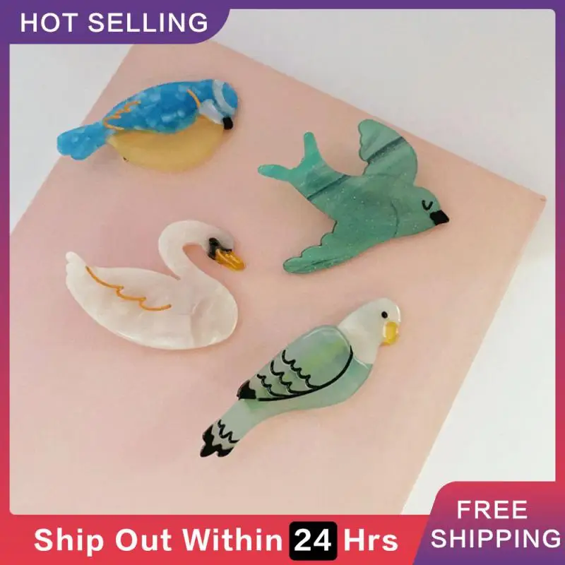 

French Hairpin Cute High Quality Materials Bangs Hair Clip Clothing Accessories Owl Hairpin Birds Fashionable Hair Accessories