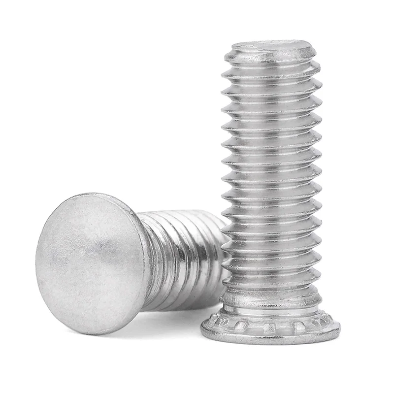 5-50 шт. самозажимные шпильки винт с заклепками под давлением нержавеющая сталь 304