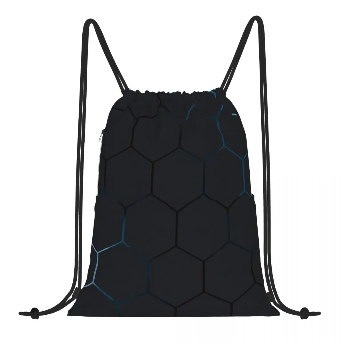 

Futuristic Honeycomb Code Geek Linux Bundle Bags Kawaii Foldable Cosplay Bag Storage Shopping Housekeeping Backpack For Gift