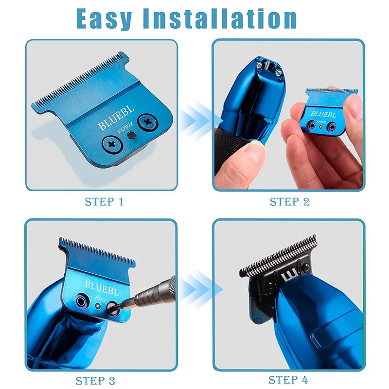 Фото Профессиональное лезвие для машинки для стрижки Babyliss PRO, сменное лезвие для триммера FX707, аксессуары для парикмахеров №4