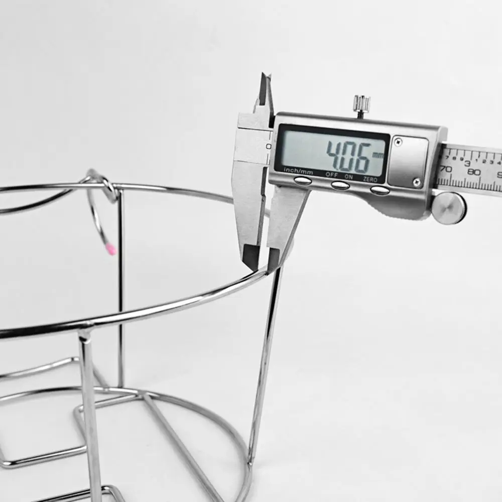 Стильный подвесной стеллаж для цветочных горшков из нержавеющей стали домашнего